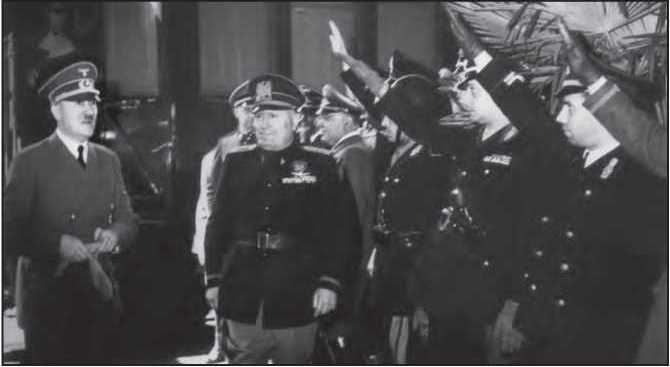 Встреча Гитлера с Муссолини. 2 июня 1941 г.