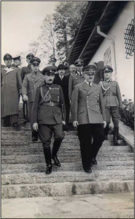 Встреча Гитлера с царем Болгарии Борисом. 1941 г.