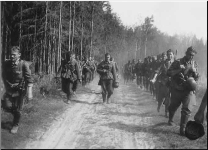 Солдаты вермахта пришли на Украину. 1941 г.
