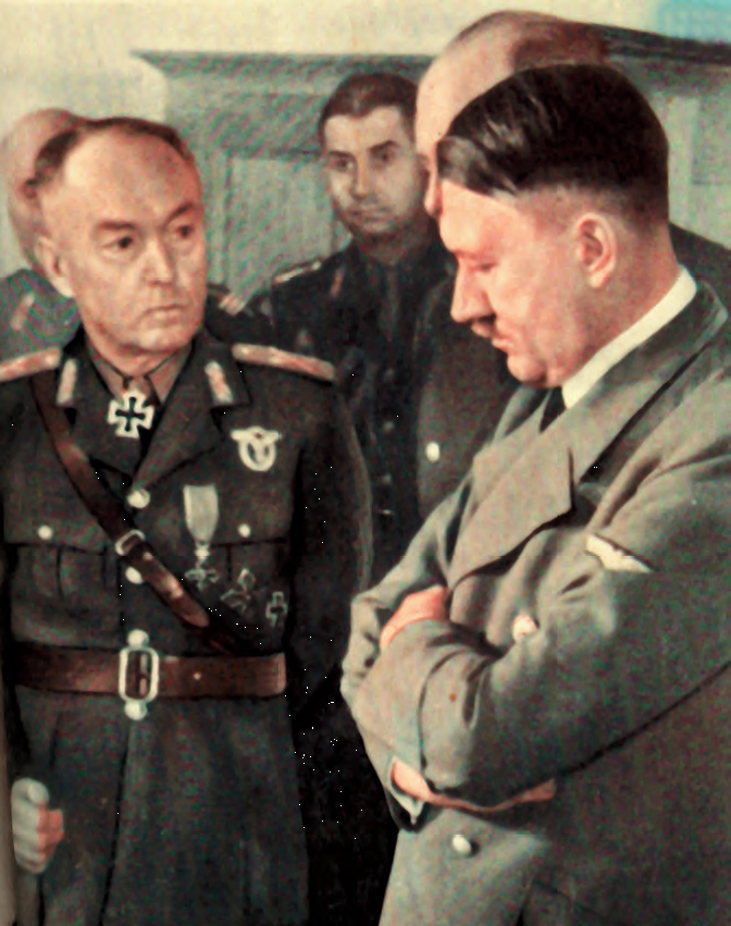 Маршал Йон Антонеску и Адольф Гитлер