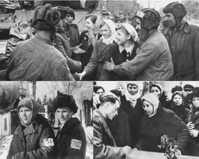 Освобожденные из фашистского рабства. 1944 – 1945 гг.