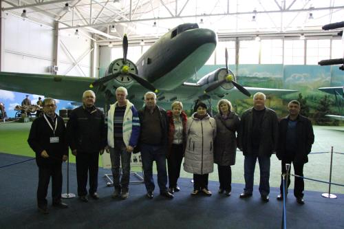 Ветераны УФСБ России по объединениям ВКС посетили центральный музей ВВС в п. Монино