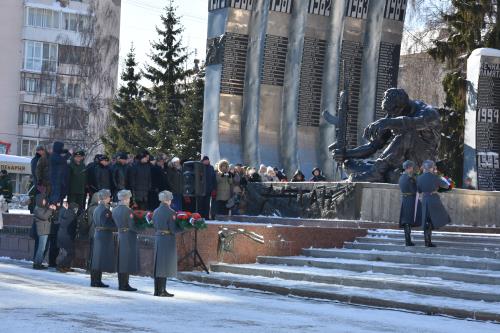 Екатеринбург Официальное мероприятие  35-летие вывода советских войск из Афганистана