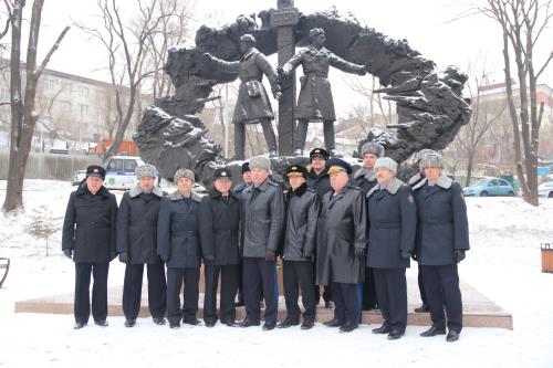 Владивосток Официальное мероприятие  День памяти защитников острова Даманский