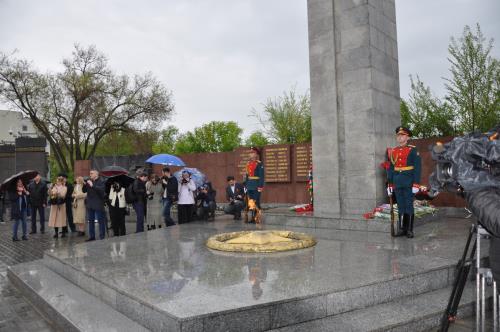 Оренбург Официальное мероприятие  В Оренбурге прошли торжественно-памятные мероприятия, посвященные 79-й годовщине Победы в Великой Отечественной войне
