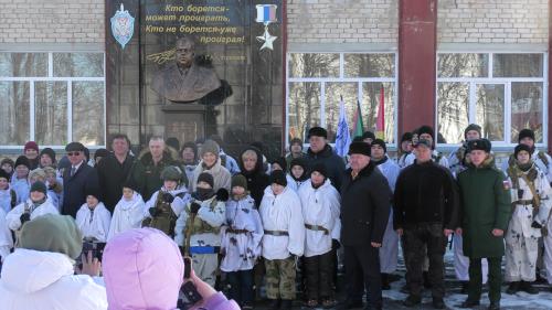 п. Бишкиль Официальное мероприятие  Будущие защитники Отечества